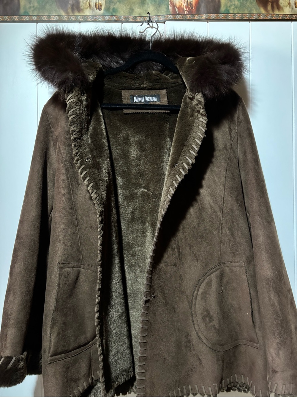 Marvin Richards - Fox Fur Trim Coat